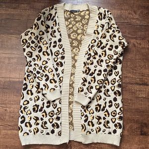 Boohoo plus size cardigan